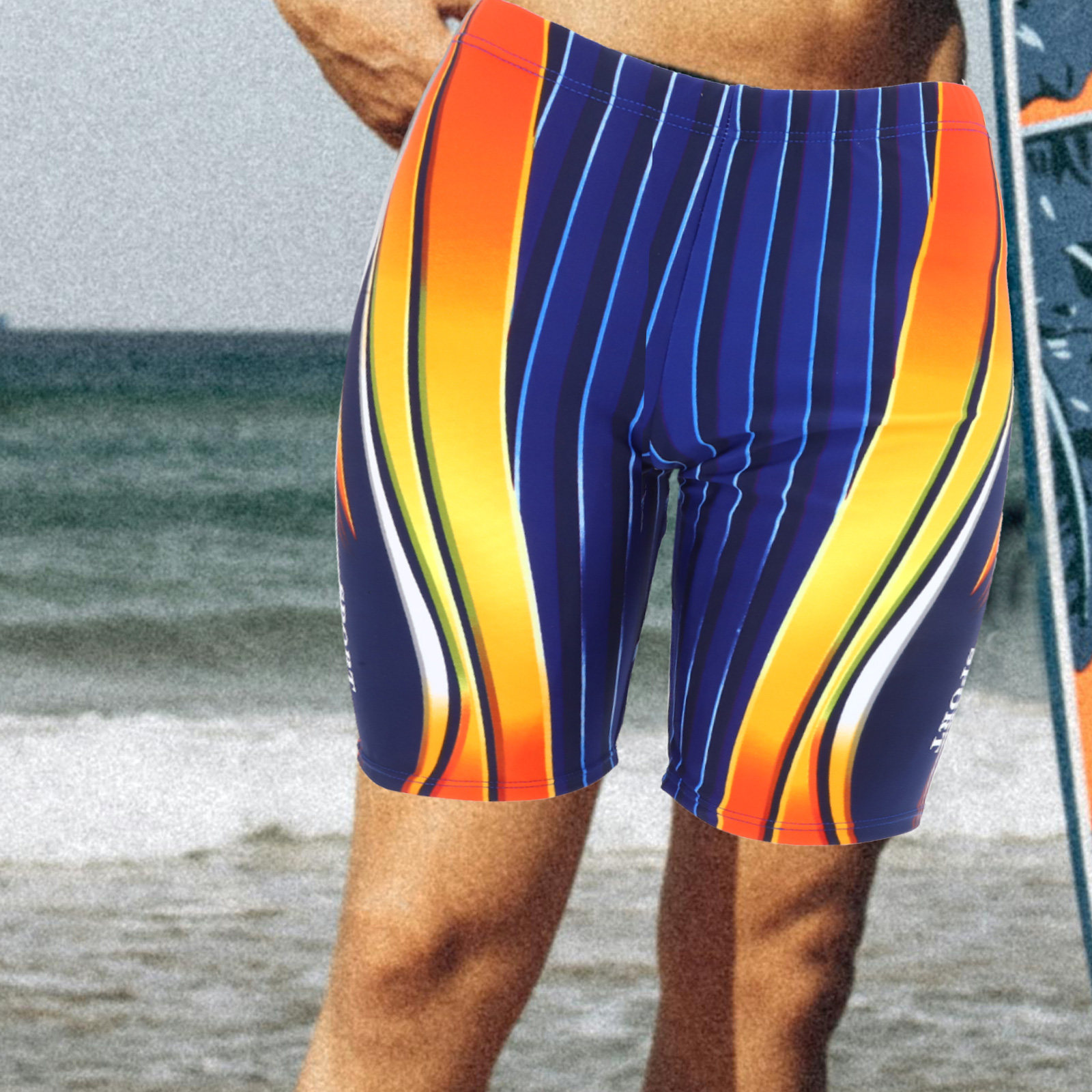 Swim Trunk Quick Dry - شورت سباحة للرجال، مصنوع من قماش