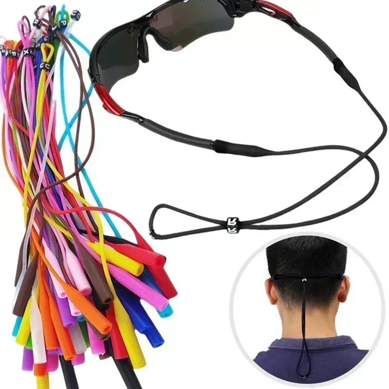 3/1 قطعة لون الحلوى مطاطا سيلي - مراجعة Sunglass Retainer Cord وسعره