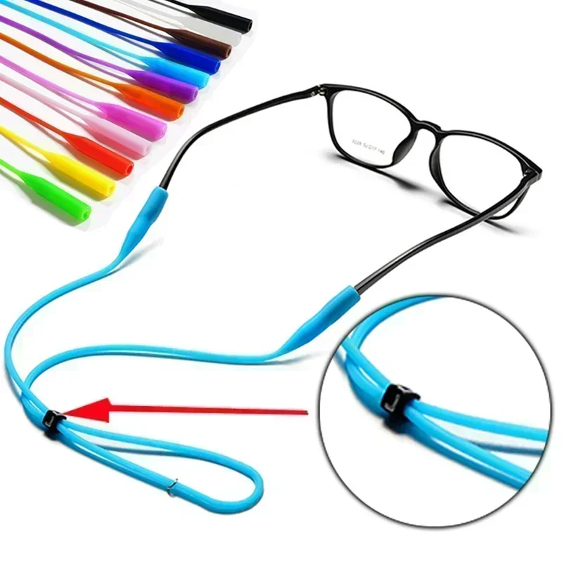 3/1 قطعة لون الحلوى مطاطا سيلي - مراجعة Sunglass Retainer Cord وسعره