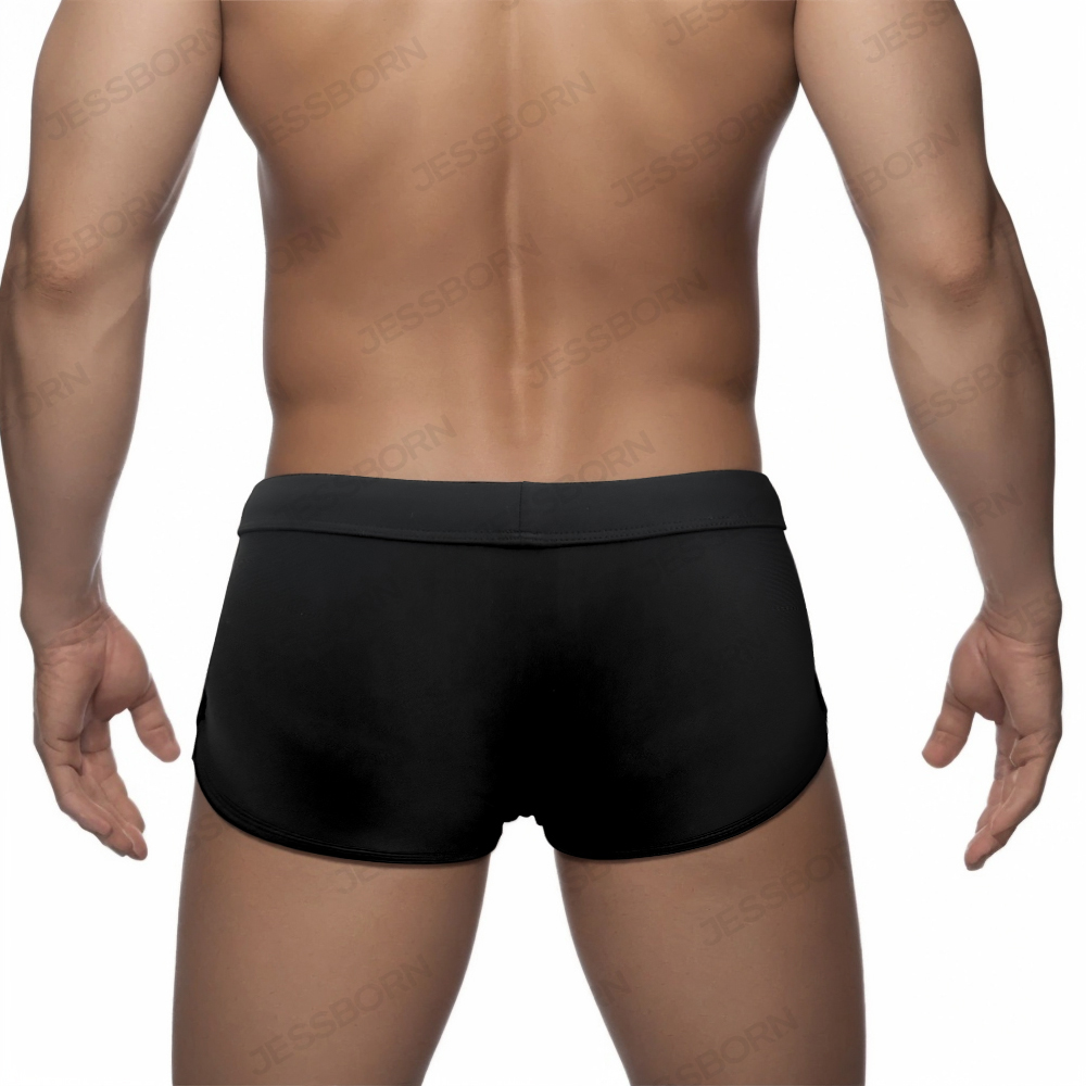 مثير رجل سراويل للسباحة الصلبة - مراجعة Swim Trunk Quick Dry وسعره