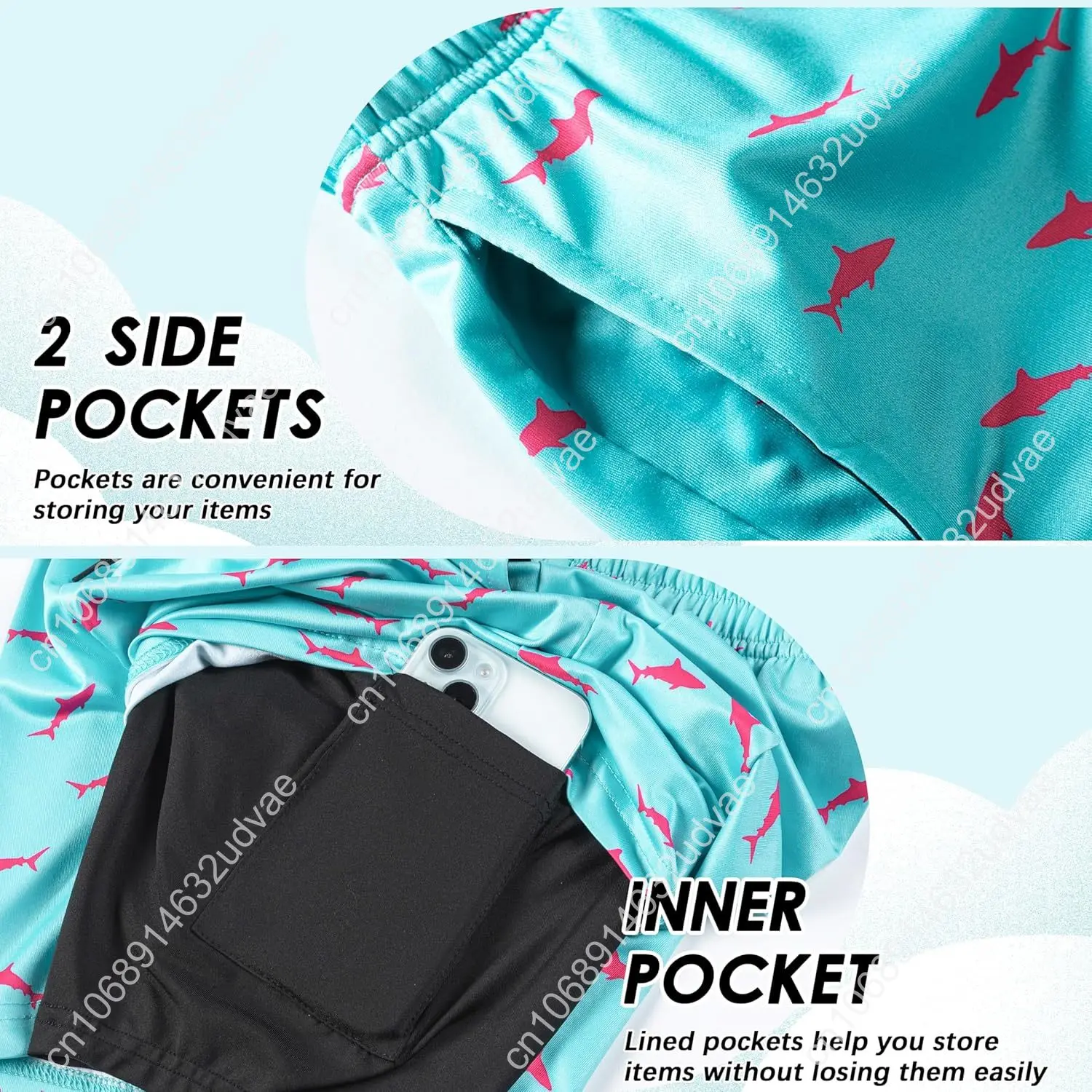 شورت سباحة للأولاد مع بطانة ضا - مراجعة Swim Trunk Quick Dry وسعره